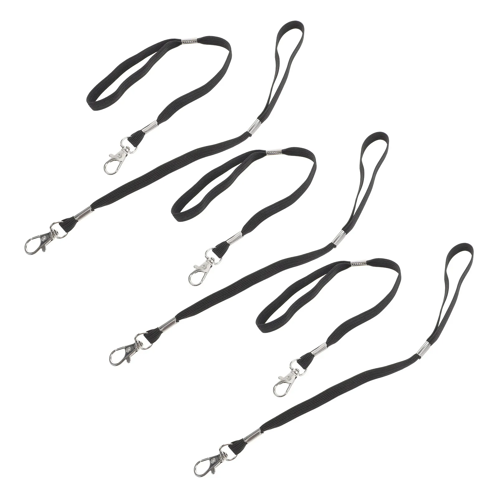 

6Pcs Adjustable Glove Straps for Skiing Elastic Wrist Tether Anti-Lost Sport Safety Bands Childrens Winter Outdoor Gear