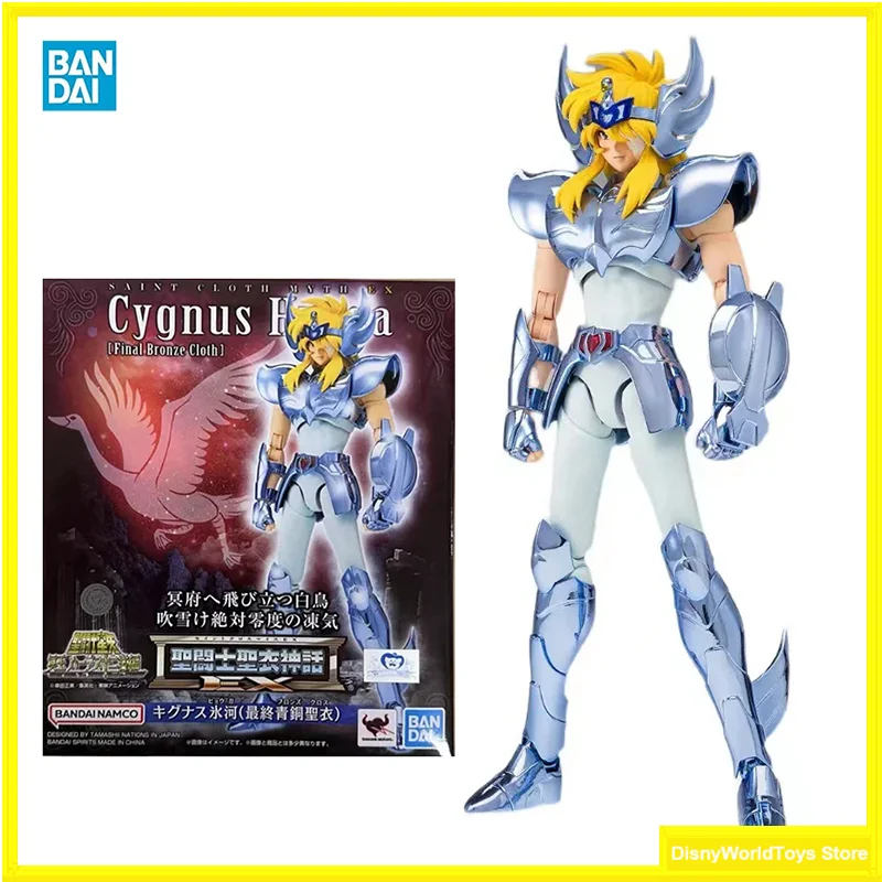 

100% оригинальная искусственная ткань Миф EX Cygnus Hyoga Bandai Saint Seiya аниме Коллекционные фигурки модели игрушки