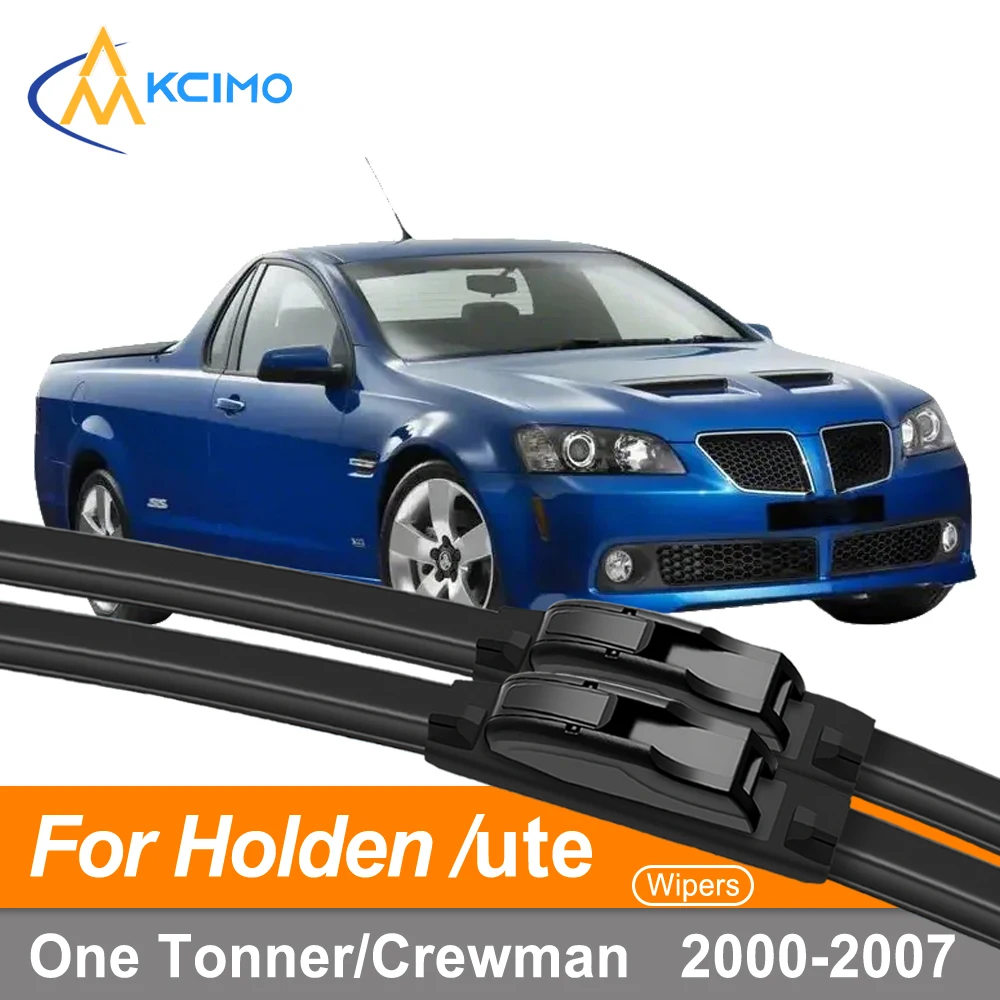

Front Windshield Wiper Blades For Holden Ute/One Tonner/Crewman, All-Weather Durable Rubber, Direct Fit Replacement (Pair)