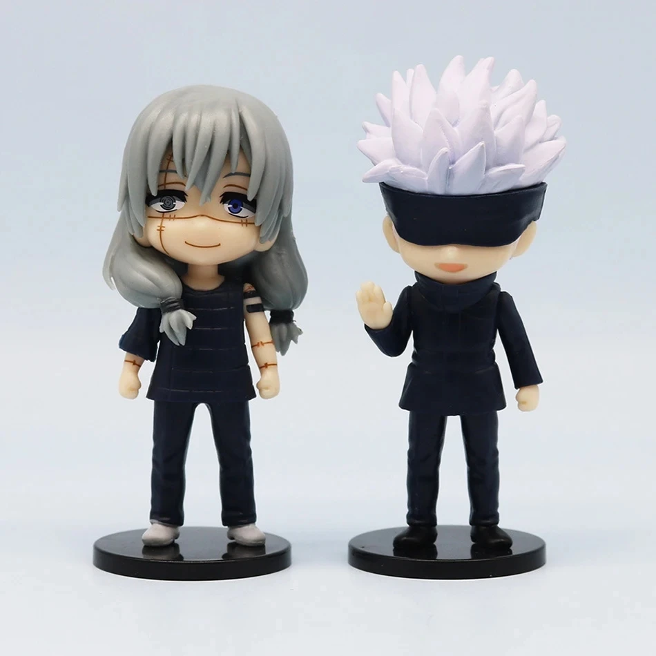 مجموعة شخصيات الأكشن الأصلية من Figuarts Mini Jujutsu Kaisen - Gojo Satoru Mahito Getou Suguru Itadori Fushiguro - Anime Coll