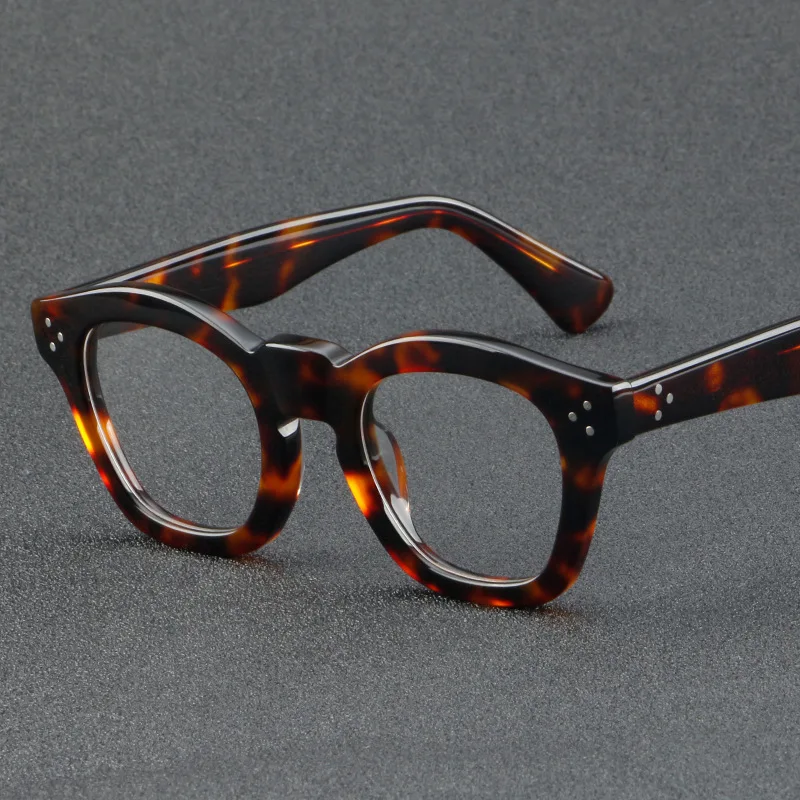 Glasses Frames Men Anti Blue Light Eyeglasses Women Cat Eye Myopic Optical Glasses Frame Retro Acetate Luxury Sheet Spectacles