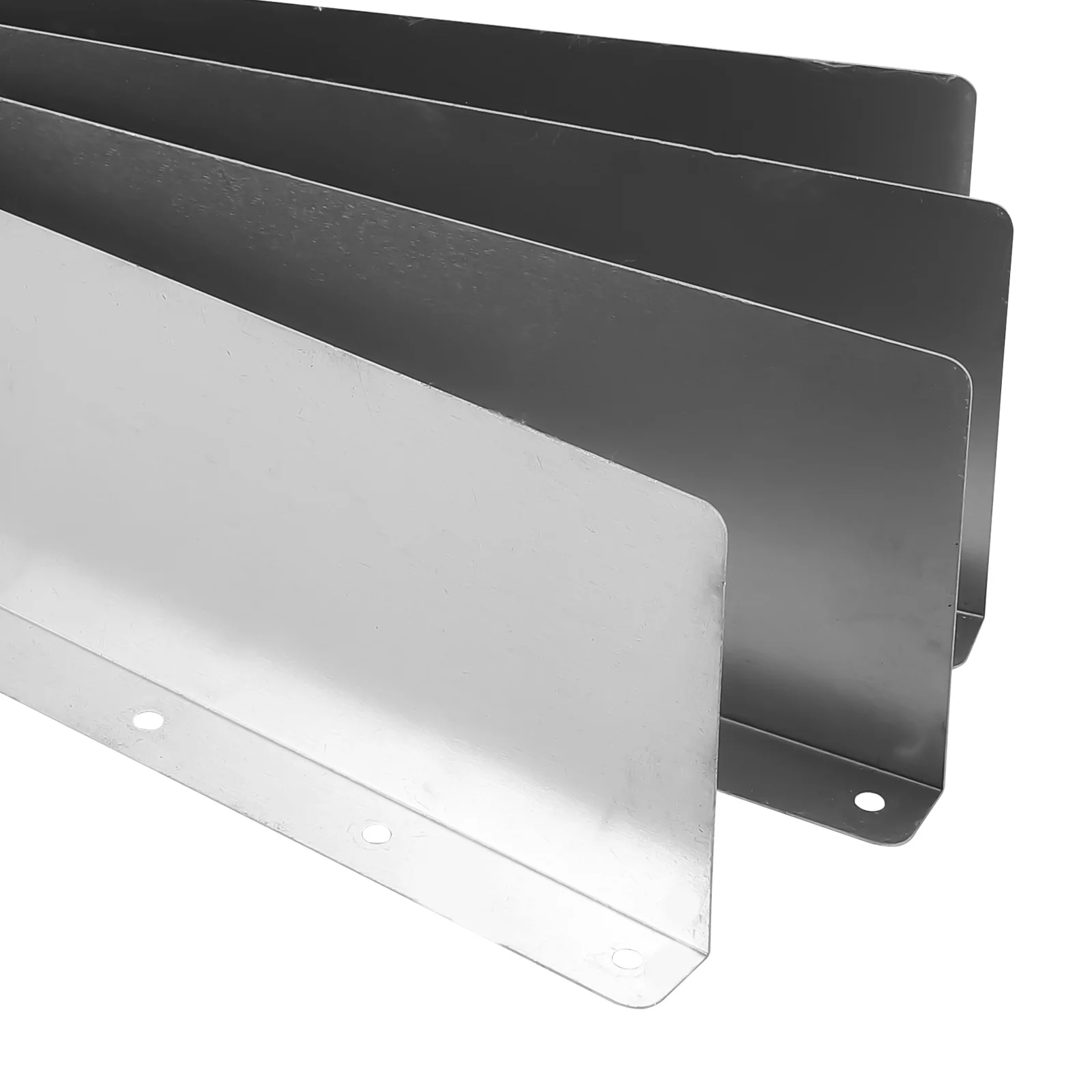 

4Pcs Roof Rainwater Diverter Sturdy Aluminum Gutter Splash Guard Prevent Overflow Protect Roof