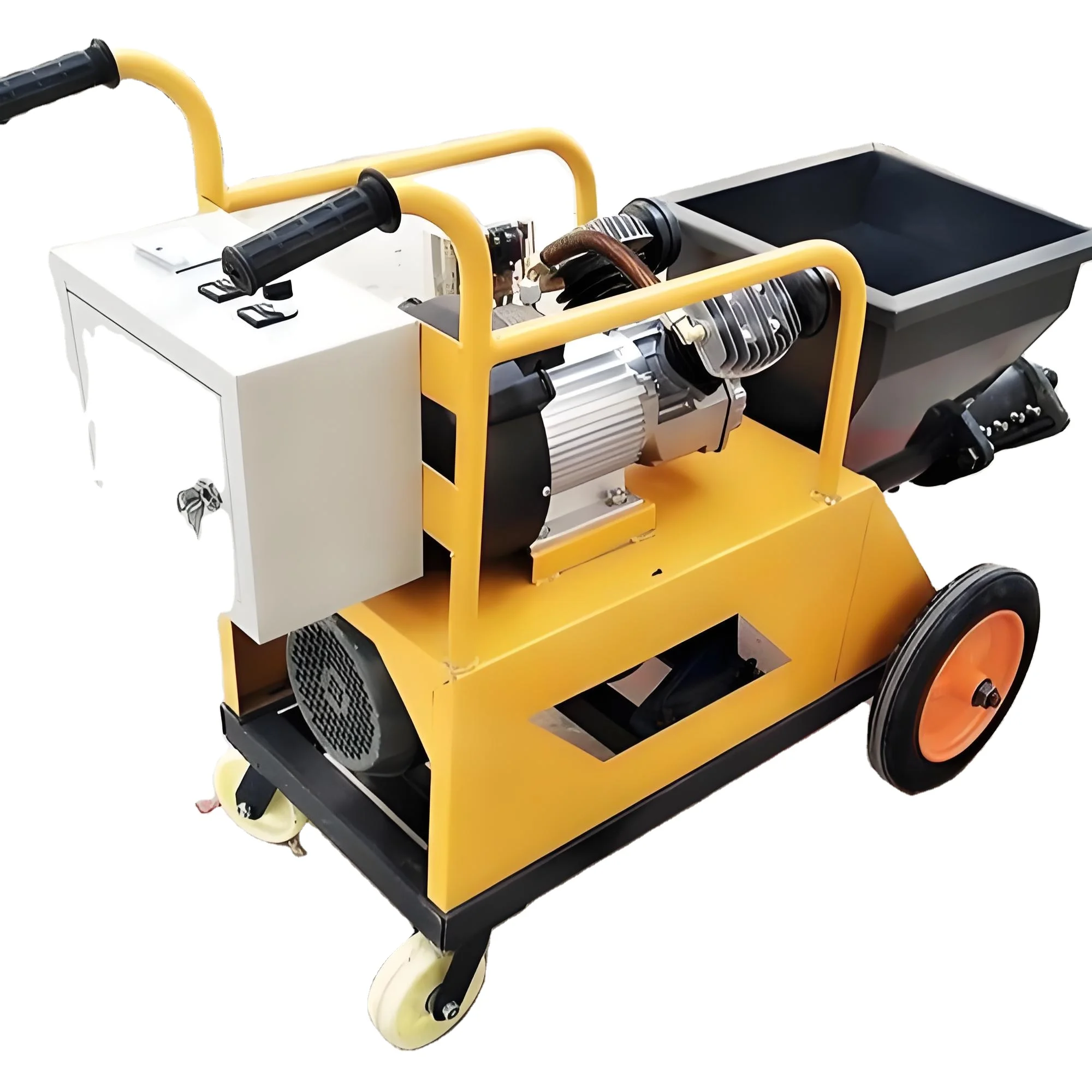 

Concrete Sprayer Machine Mortar Spray Plastering Machine for Wall Concrete Mortar Stucco Gypsum Beton Putty Cement Spray Machine