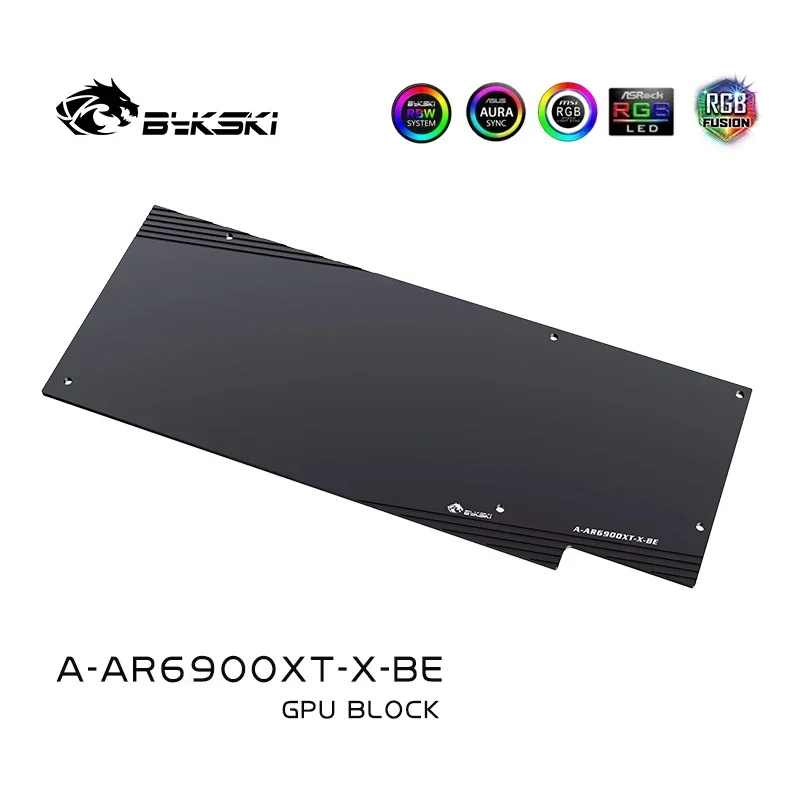Bykski A-AR6900XT-X Water Block Use for ASRock AMD Radeon RX 6800 /6900 XT Taichi X /Phantom Gaming D 16G OC GPU Card /Radiator
