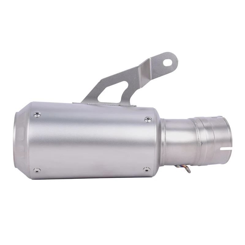 60MM sans lacet pour BMW S1000R S1000RR M1000R M1000RR 2019 - 2025 Moto échappement modifier silencieux évasion Moto moyen lien tuyau