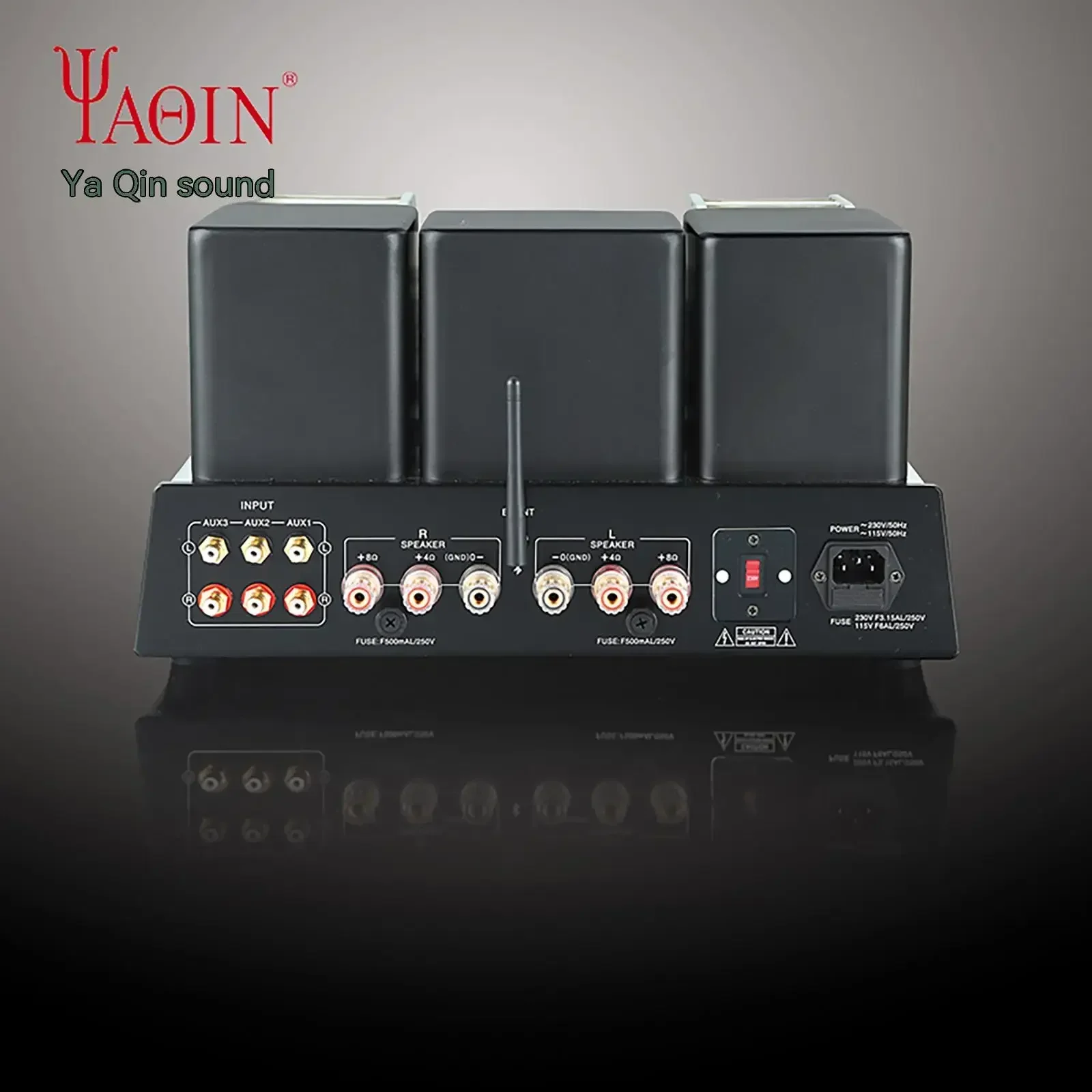 YAQIN MS-34B Fever EL34 Imported Vacuum Tube Machine Combined Push-pull HiFi Bluetooth Amplifier New Product