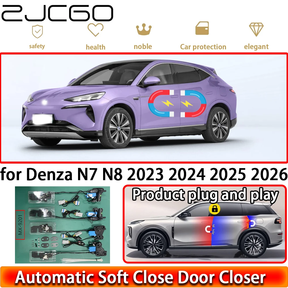 for Denza N7 N8 2023 2024 2025 2026 OEM Soft Close Door Kit Power Closing Latch System Auto Pull Door Easy Close Plug & Play