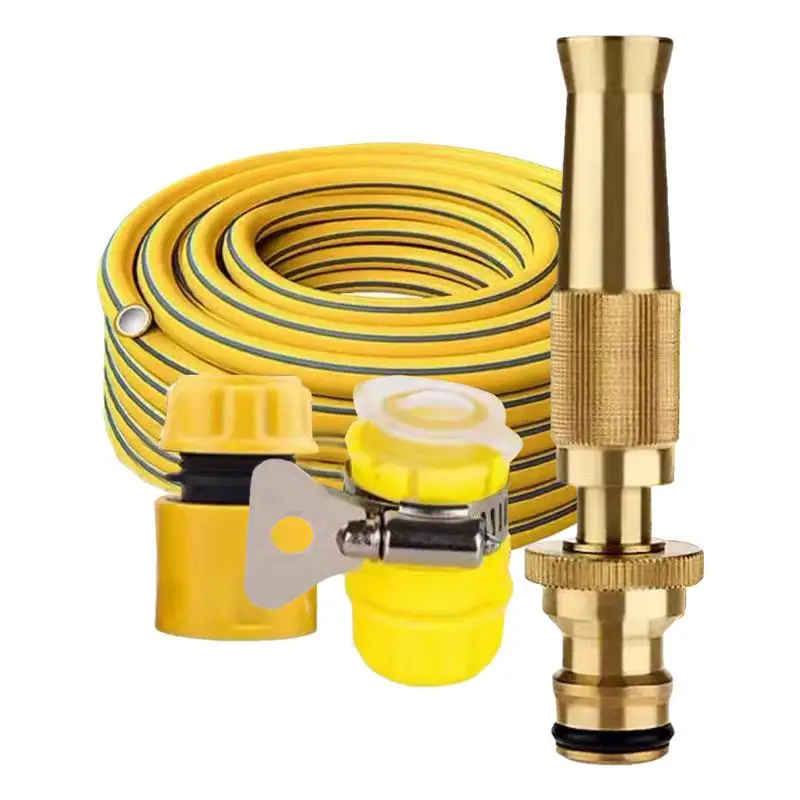 

Garden Hose Flexible Car Hose Nozzle Leak-Proof Lightweight No-Kink Water Pipe With Adjustable Connector Flexible Hose Washing
