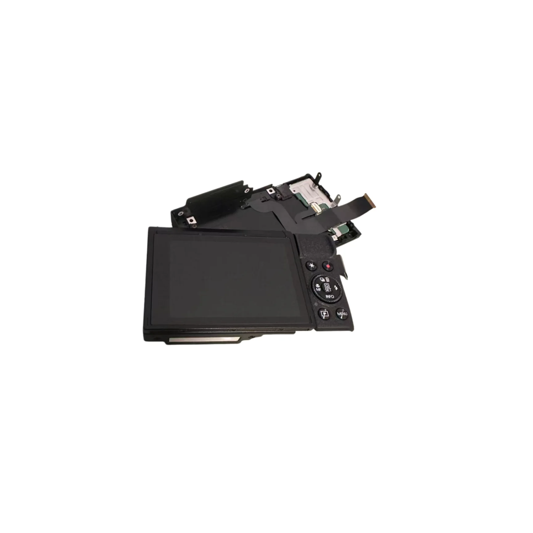 for Canon G7X3 G7XIII LCD display screen with new original screen components, black, silver