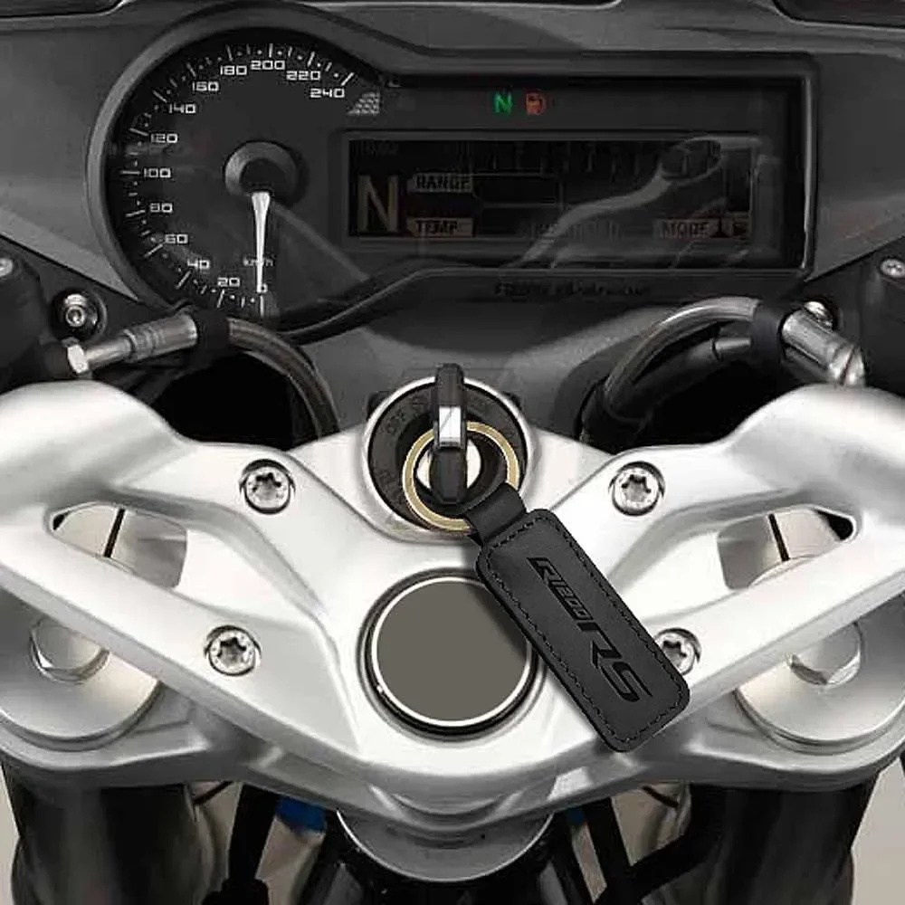 

Подходит для мотоцикла, брелок для ключей из воловьей кожи для BMW Motorrad R1200RS R1200 RS