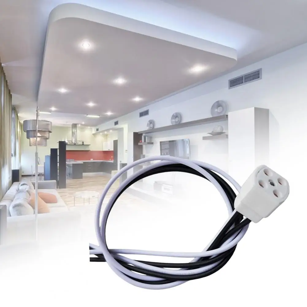 Ceramic Lamp Holder Ceramic Shell Lamp Socket G10q Lamp Holder Socket Single-ended Four-pin Ceramic Shell High Temperature