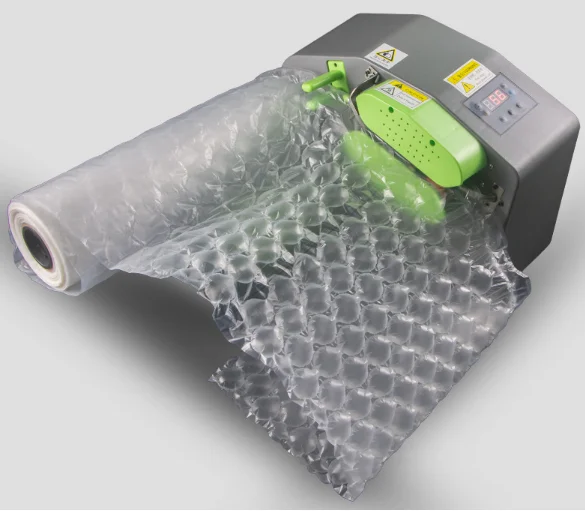 Mini Automatic Air Filling Machine for Bubble Film Pillow Bag Protective Water Application Void Roll Wrap-Oil Plastic