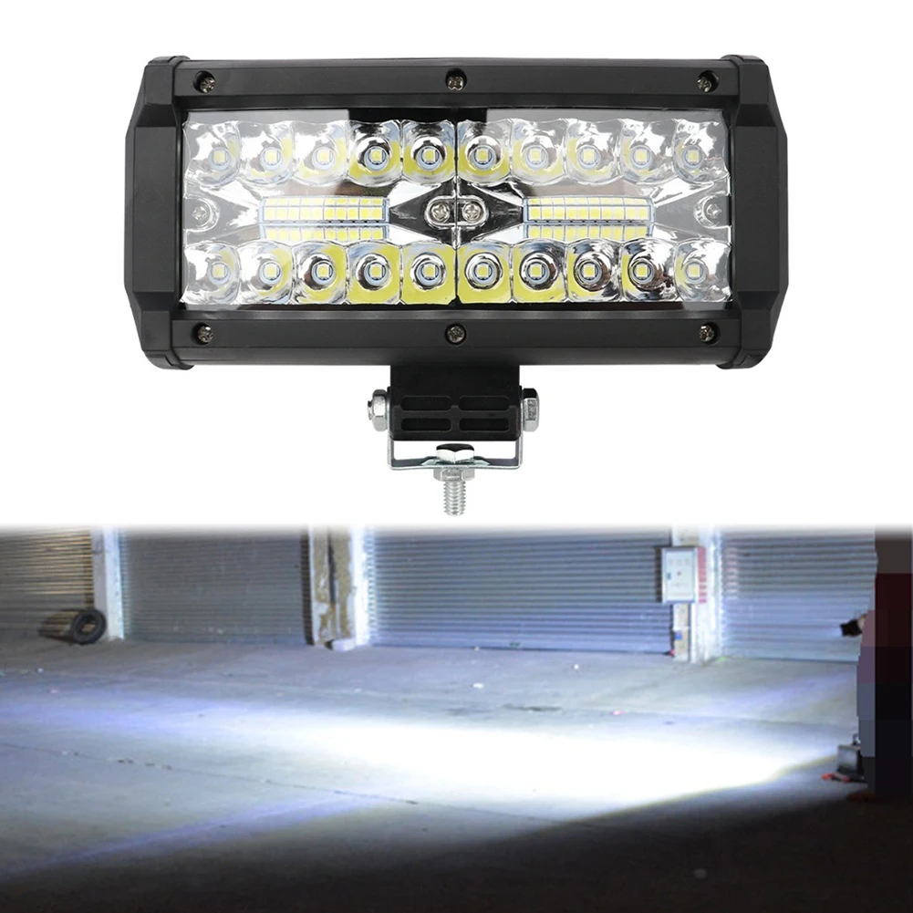 For Off-road Adventure LED Light Bar Easy Install Motorcycle Light LED Light Bar 12V-50V Input 120W Power 8000 Lumens