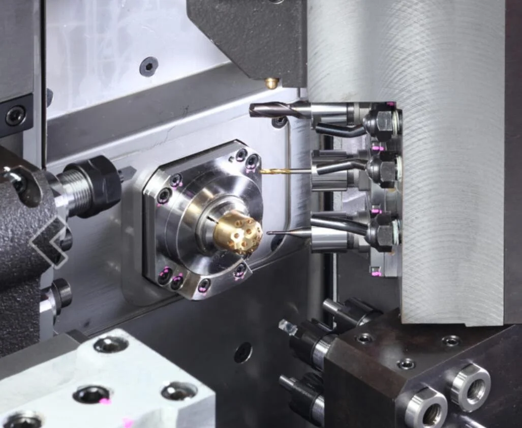 Ferramenta de Torno CNC de alta precisão, Torno Automático, Hine TSUGAMI Control Center, 7 Eixos, Ss207, CNC