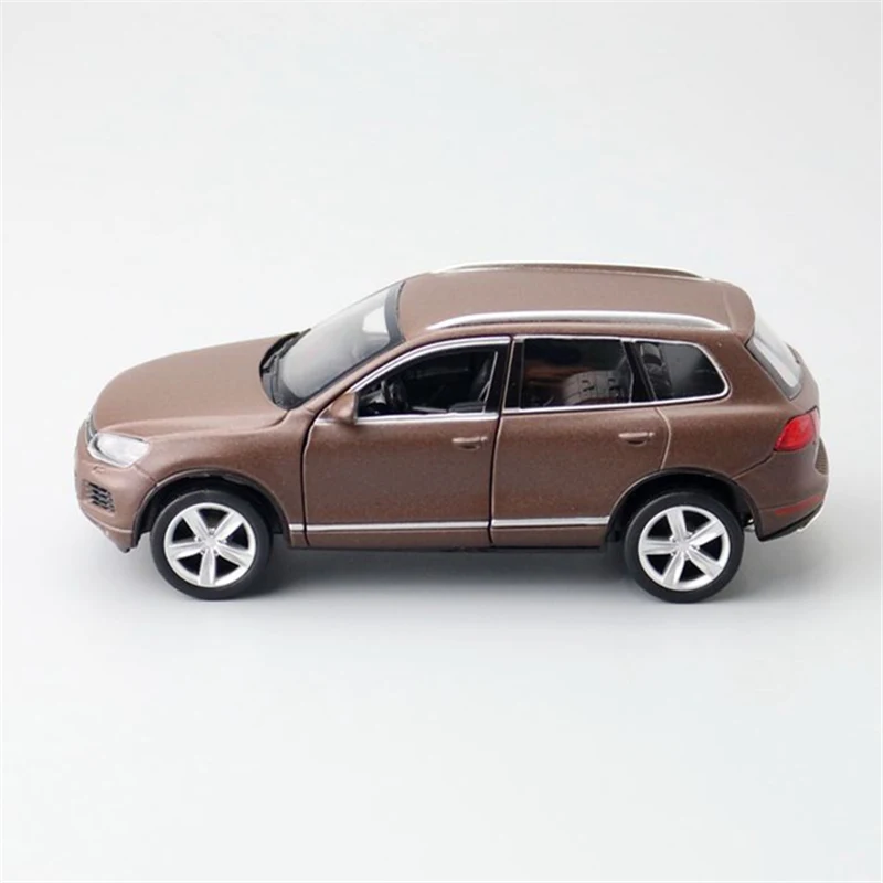 1:36 Volkswagen Touareg SUV Alloy Car Model Diecast Metal Toy Car Vehicles Model Simulation Collection Miniature Scale Kids Gift