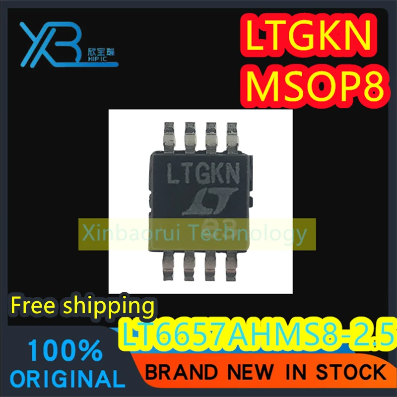 

(1/10pieces) LT6657AHMS8-2.5 LT6657 Parts Identification LTGKN MSOP8 Voltage Reference Chip IC Brand New Original Free Shipping