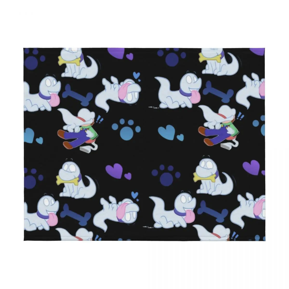 

Polterpup Pattern Throw Blanket Sofas warm for winter Sofa Throw cosplay anime Blankets