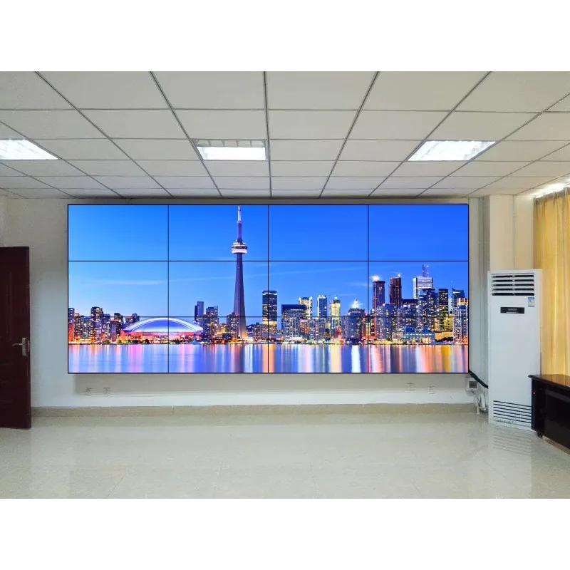 Commercial Advertising Display 4K LED Screen 8mm Pixel Pitch Splicing for Store Airport Stadium Digital Signage Display