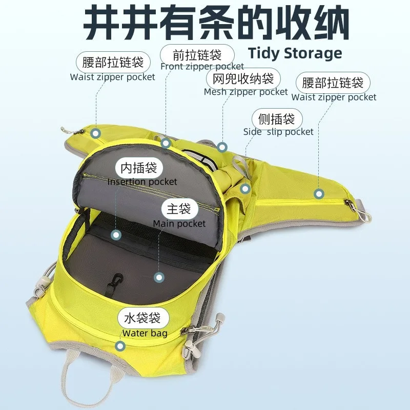 Outdoor Cycling Bag Mountaineering Bag Marathon Hiking Backpack Lightweight Outdoor Backpack Hiking Trail Running Cycling