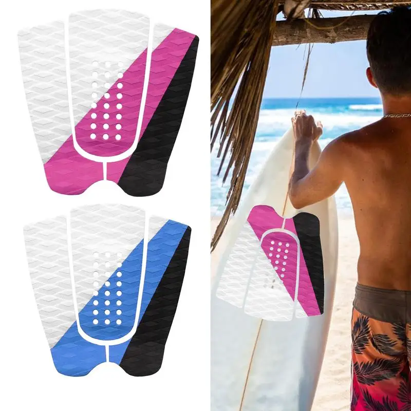 Surfboard Traction Pad Tail Pad For Surfboard Anti-Slip Protective Outdoor Gear For Skimboarding Shortboarding Longboarding