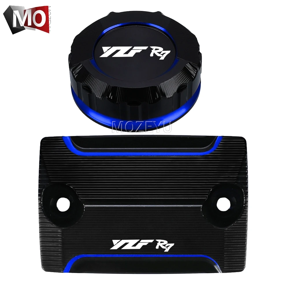 

For YAMAHA YZFR7 YZF R7 YZF-R7 2021-2024 yzf R7 2025 Motorcycle Front Rear Brake Master Cylinder Fluid Reservoir Cover Oil Cap