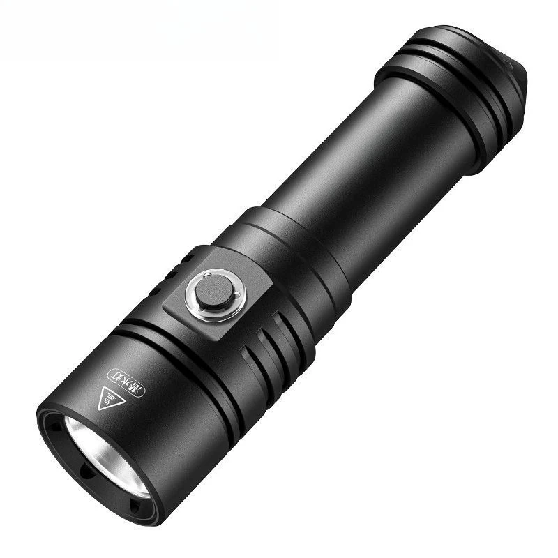 DL02 diving flashlight 100 meters underwater photography lighting IPX8 waterproof level charging super bright long-distance