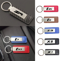 Pu Leather Car Key Ring Keychain For BMW X5 E70 F34 G38 E53 G20 X1 F48 X2 F39 X3 E83 X4 F26 X6 E71 X7 G07 IX3 I3 I3S I4 I8 Z4