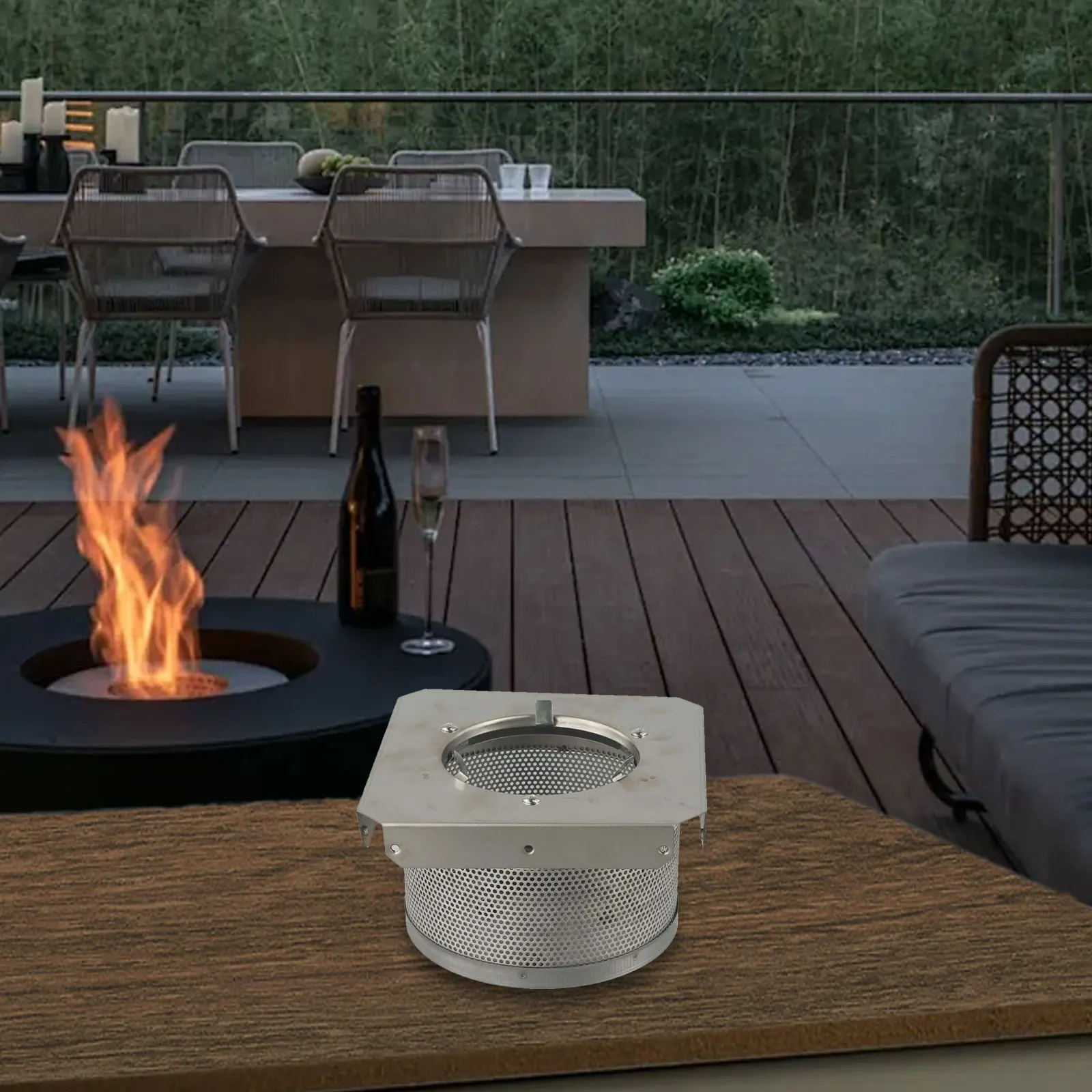 Reliable Emitter Screen for Pyramid For Patio Heaters 304 Stainless Steel Ensures Safe and Efficient Operation