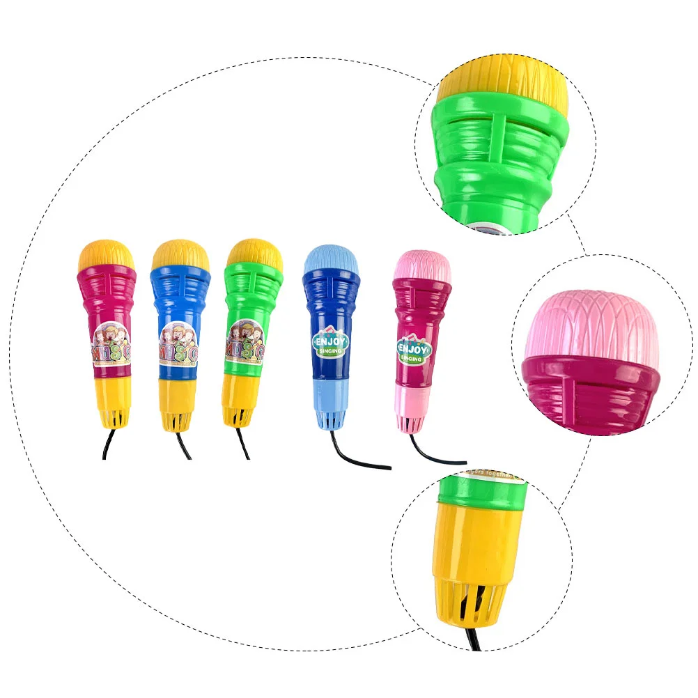 Echo Microphone Toy Children Simulated for Kids Toys Plastic Educational Wireless Microphones