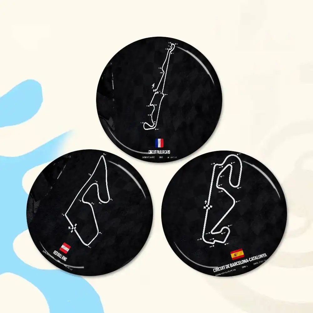 N-Nurburgring F-F1 I-International Track 58mm Animals Funny Brooches Badge Backpack Clothes Gift Accessory