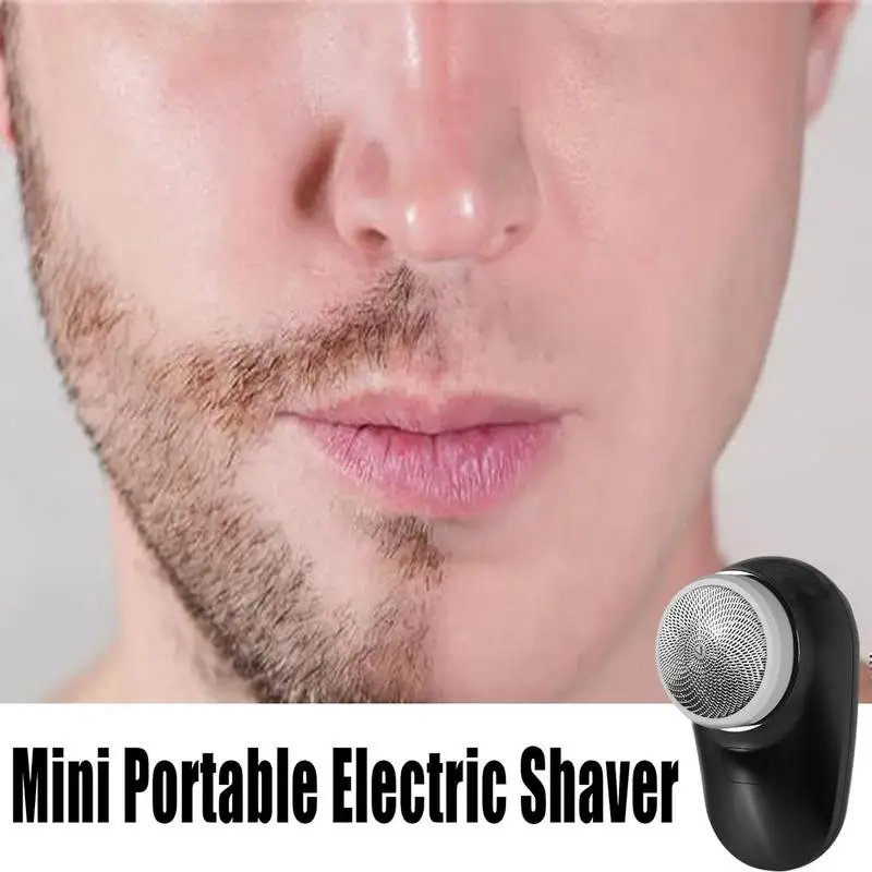 Portable Electric Razor Mini Razor For Men Travel Electric Razor Rechargeable Mini Electric Shavers Powerful Electric Razor