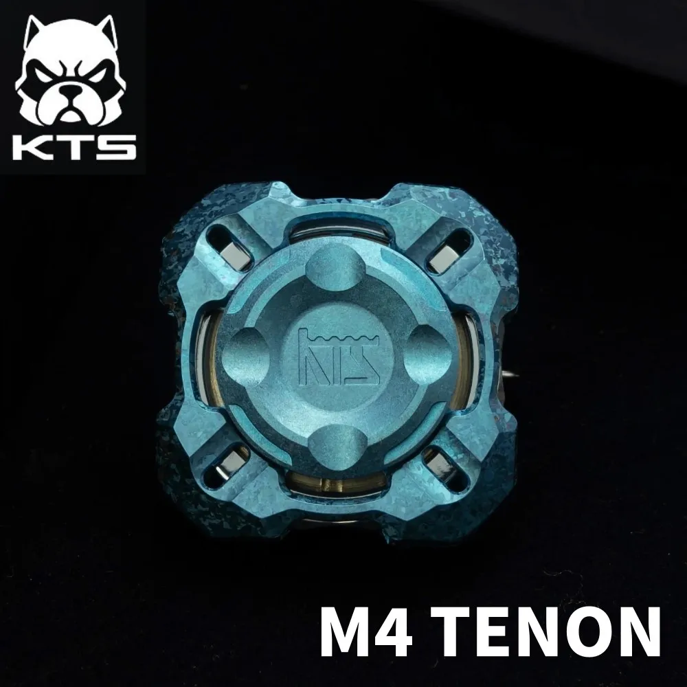 KTS EDC M4 TENON Fidget Spinner Internal And External Linkage Mechanical Exhibition Limited Fidgeting Spinners
