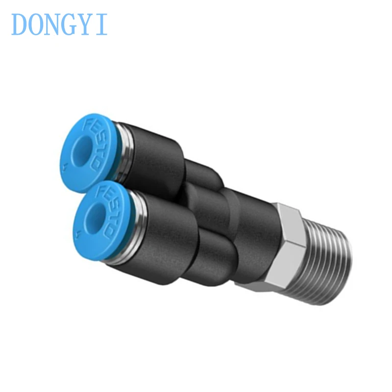 Push-in Y Fitting QSY QSY-M5-1/8-1/4-3/8-1/2-4-6-8-10-12 190673 190674 153138 153139 153141 190675 153140 153142 153144 153143