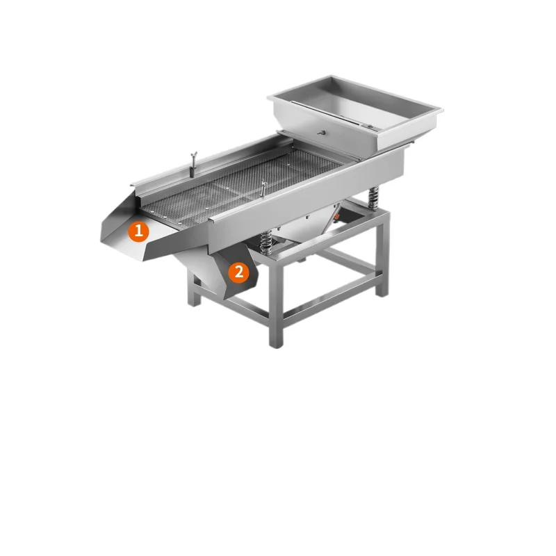 CX linear vibrating screen small industrial stainless steel screening machine multi-function