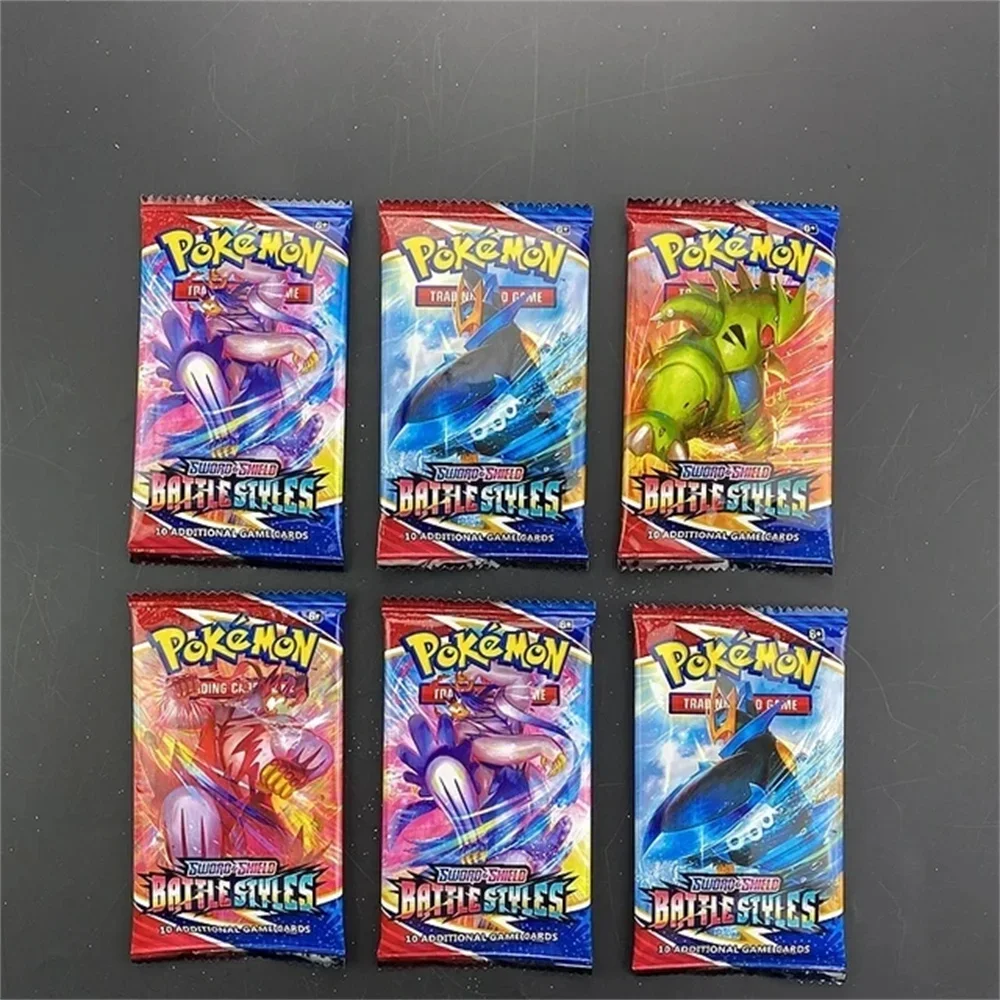 Tarjetas de Pokémon GX Tag Team Vmax EX Mega Energy Shining, juego de cartas coleccionables para niños, 1/2 bolsas