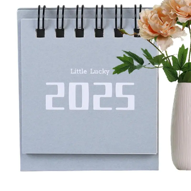 Stand Up Calendars Standing Calendars 2025 Small Desktop Decoration Memo Pad Calendar Standing Calendar For Home School