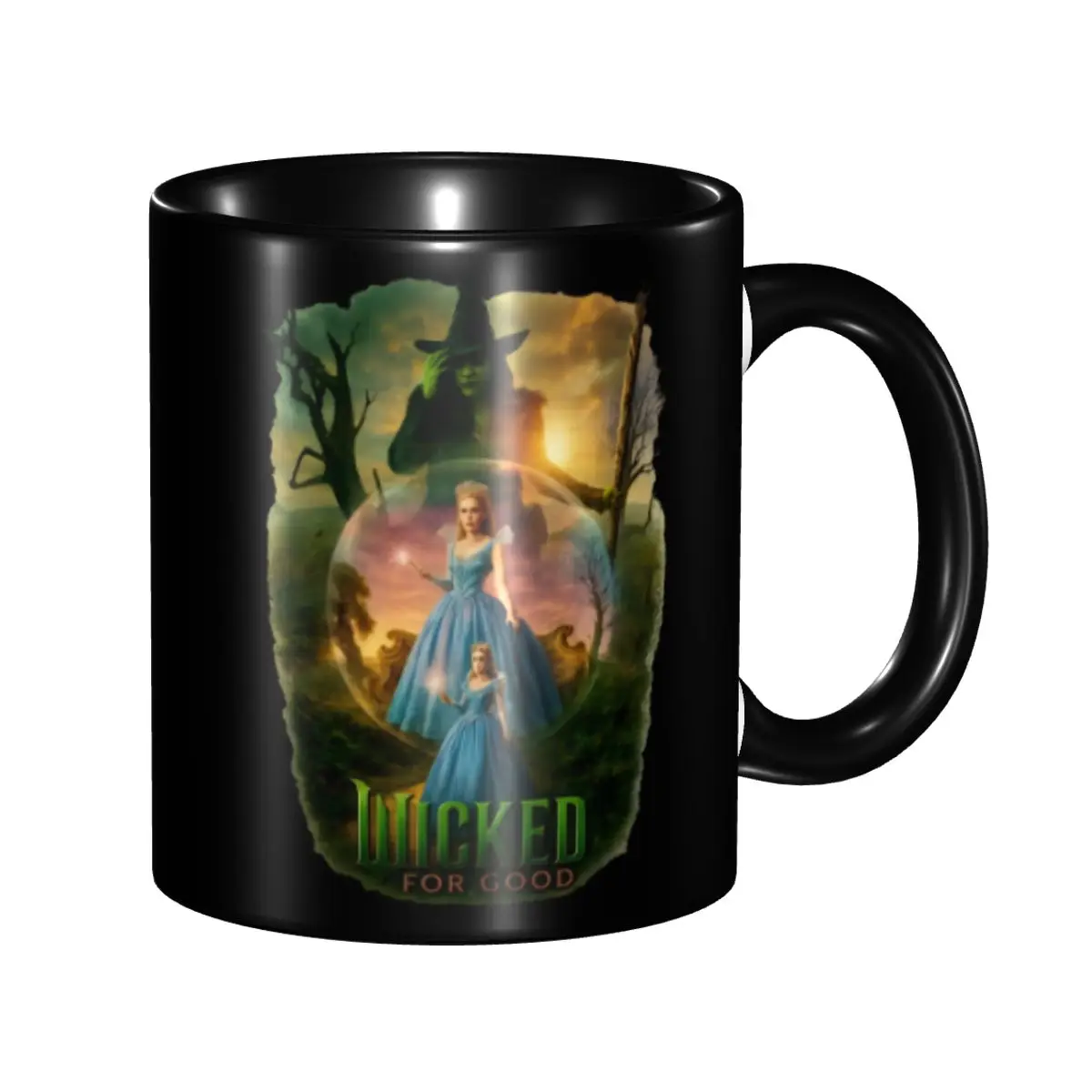 

Wicked For Good 2025 Movie Wicked For Good 2025 Movie Merch Coffee Mug Fun Tea Cups Gifts