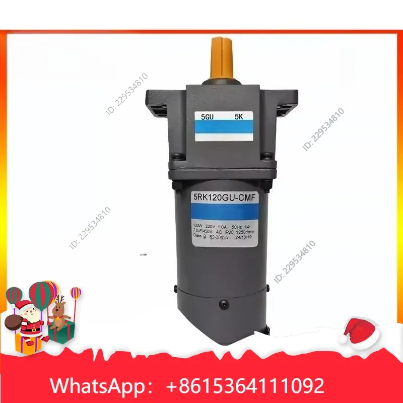 1pc Geared Motor for 5IK120RGU-CF SF S3F 5RK120GU-CMF Compatible For Model，practical use