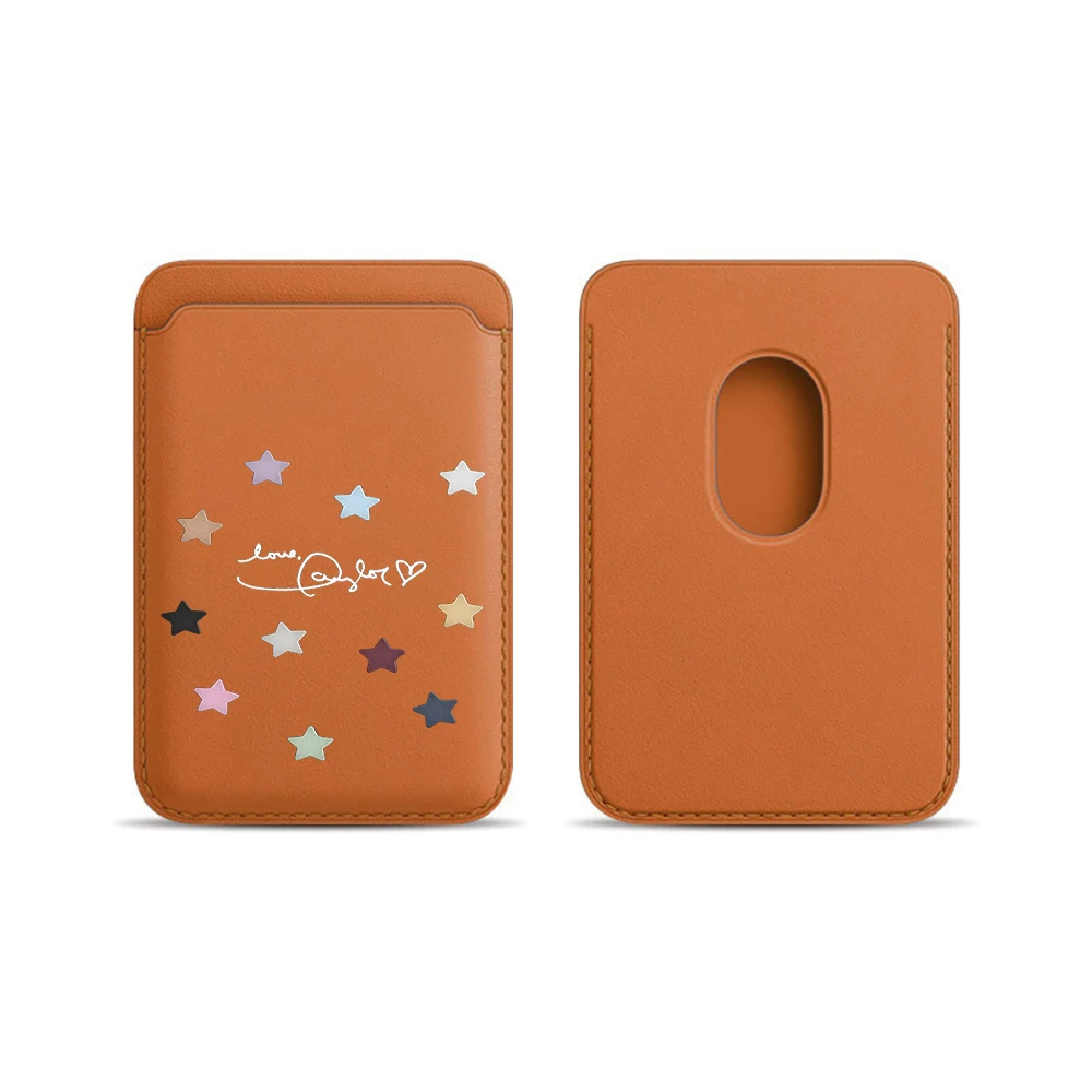 Stars Sky INS Leder-Kartenetui Handyhülle Magnetische Hülle Geeignet für Alle iPhones für Magsafe Karten-Handy-Rückentasche – Detail 11