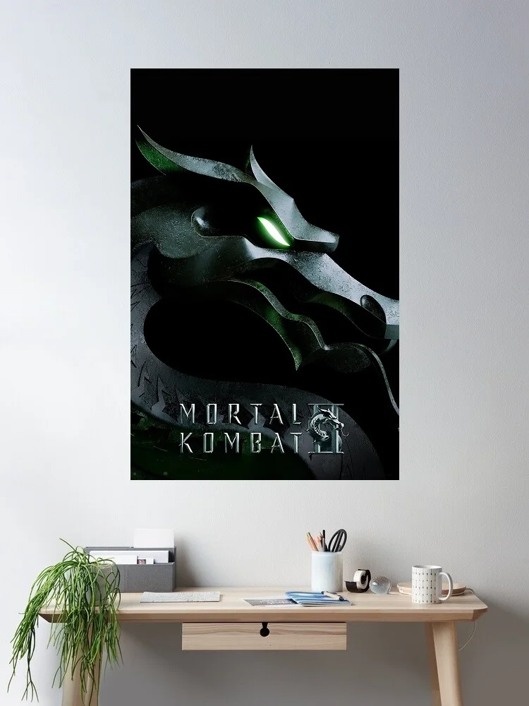 Mortal Kombat II 2026 Movie Art Print Canvas Poster, Living Room Decor, Home Wall Picture