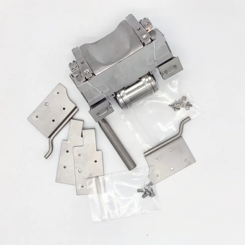 

Scaleclub Truck 1/14 R620 R470 R730 770 Trailer Metal Rear Rail Beam Rear Gas Tank Skid Set LESU Model rc accessories