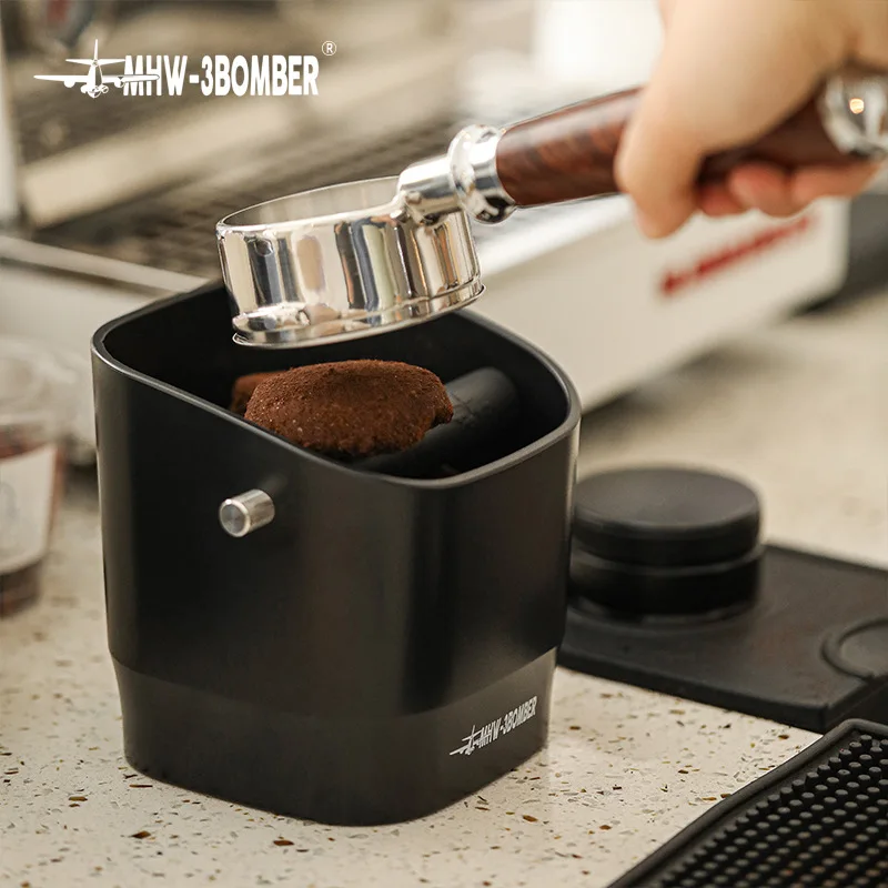 

Professional Home Barista Knock Box Tools Chic Cafe Bar Counter Accessories Espresso Grounds Bucket Coffee Knock Box