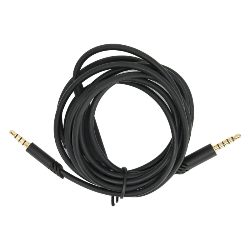 2M Headphone Cable Plug And Play Audio Line Volume Control For Logitech Astro A10 A30 A40