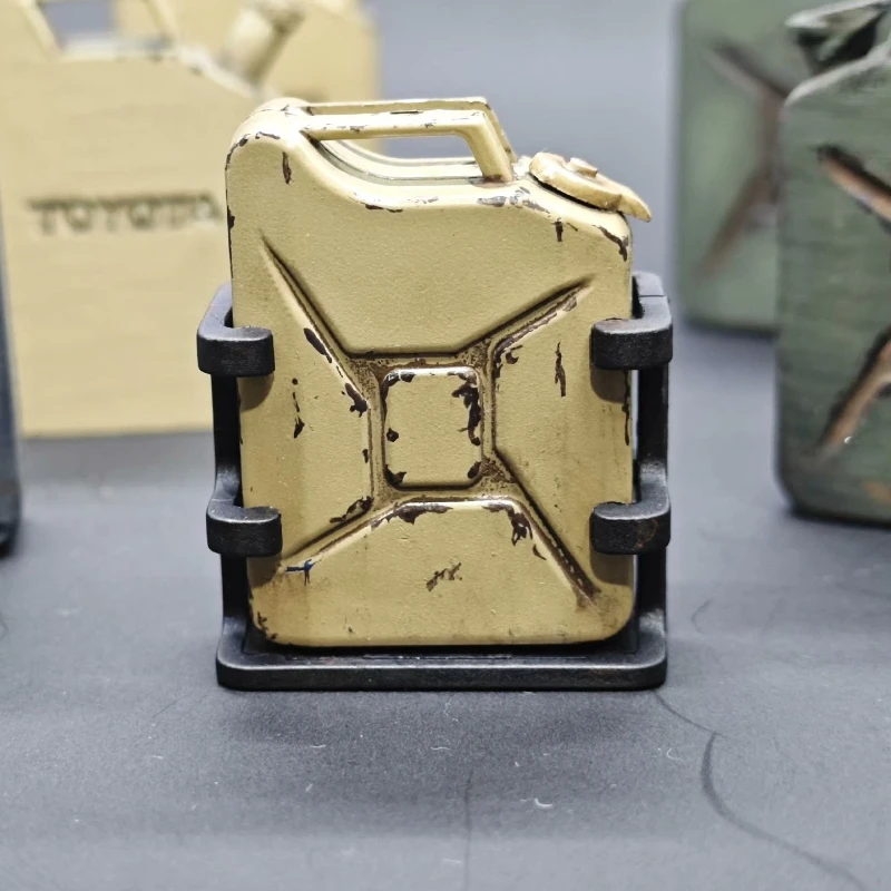 1PCS Emulated Retro การใช้ถังตกแต่งสําหรับ 1/10 1/12 RC Crawler รถ RC4WD D90 D110 AXIAL SCX10 Traxxas TRX4 Defender TF2 อะไหล่