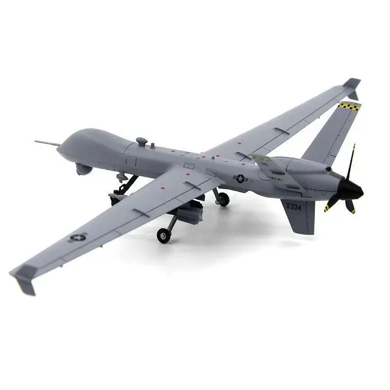 1/72 New Arrival Special Price Diecast Metal U.S. MQ-9 Reaper Reconnaissance Drone Model Simulation Static Finished P Display