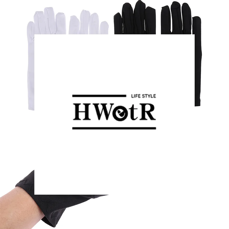 

1 пара хлопковых перчаток: мягкие, увлажняющие, для ночного ухода при экземе, тканевые, эластичные, моющиеся, для проверки ювелирных изделий, рабочие перчатки