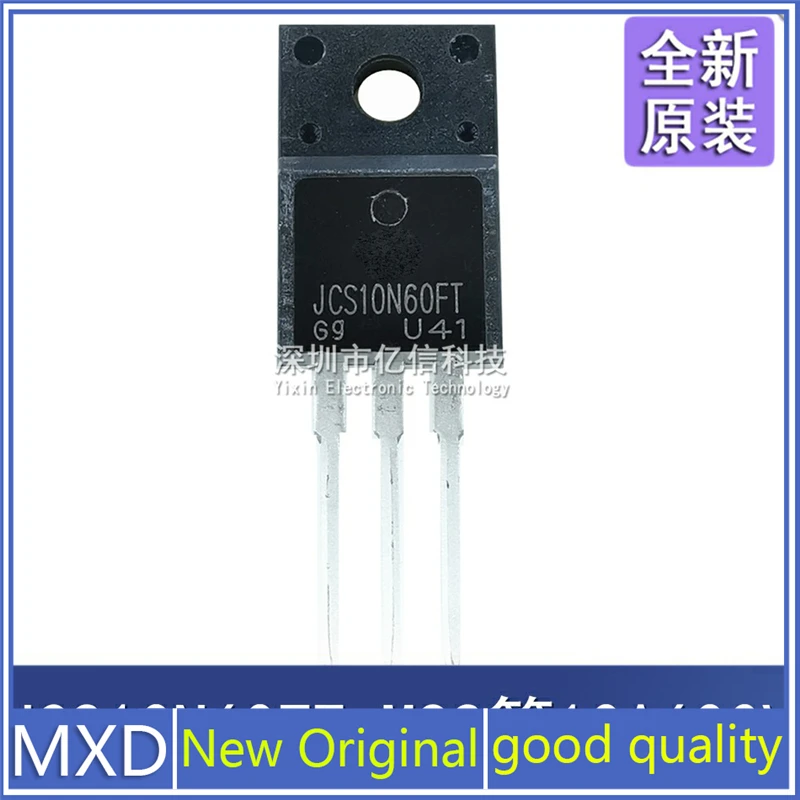 5Pcs/Lot New Original JCS10N60FT 10N60 Can Replace FQPF10N60 Field Effect Mostube 10A600V Good Quality In Stock