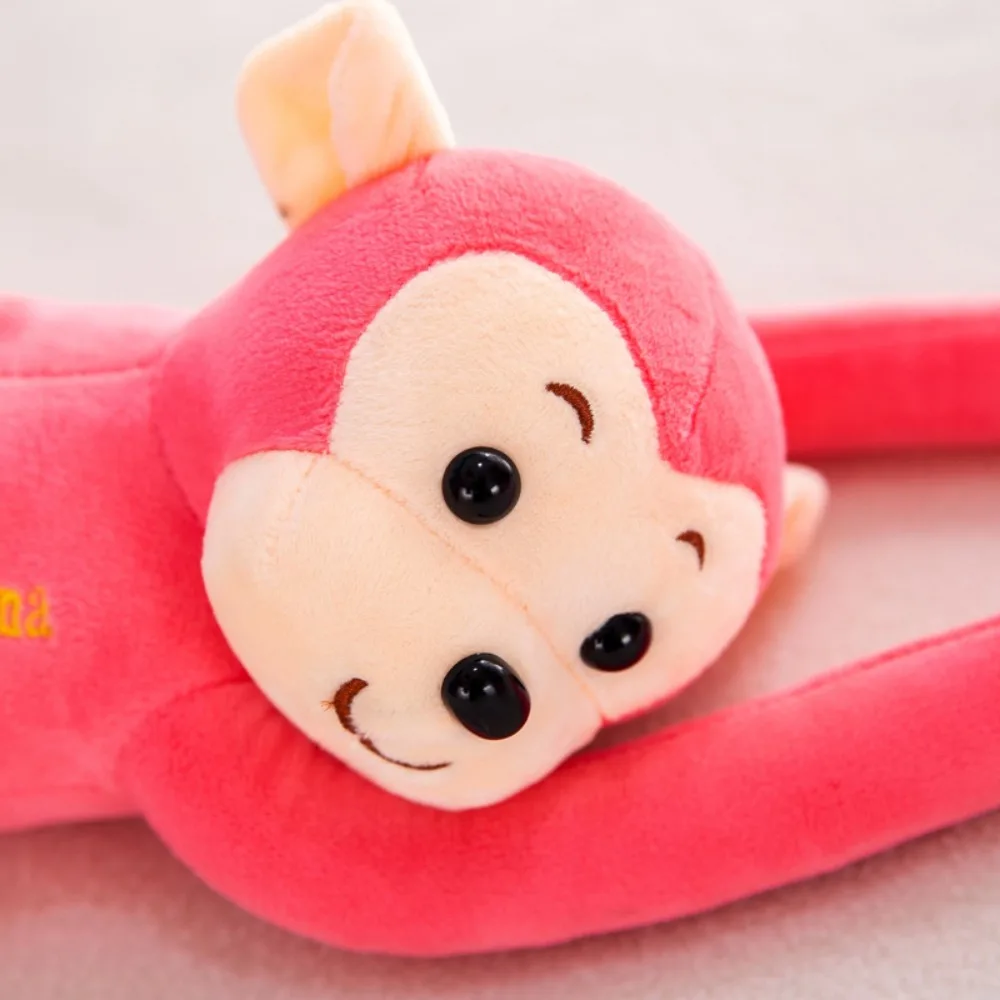 Soft Animal Monkey Long-Armed Monkey Long-armed Hanging Monkey 45/55/65cm Cute Long Arm Tail Monkey Curtains