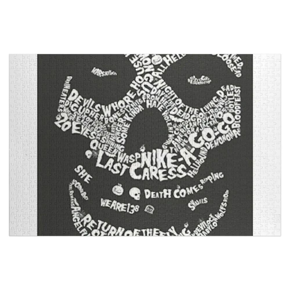 Misfits Lyrics Jigsaw Puzzle Personalized Gift Married Baby Wooden Customizable Child Gift Wooden Name Puzzle