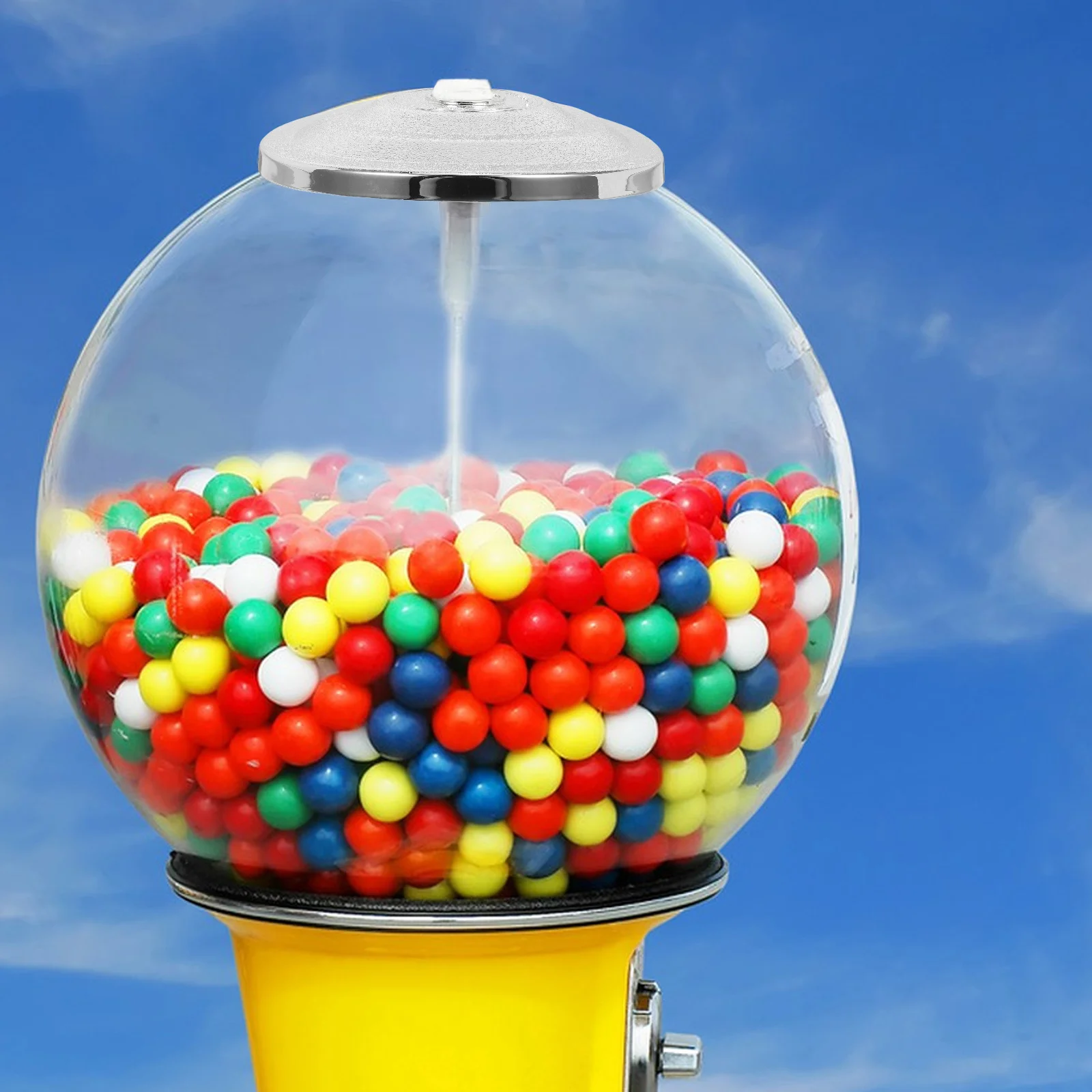 

Gumball Machine Plastic Top Lid Universal Replacement Candy Machine Cover Easy Install Spare Part for Vending Machines Bubble